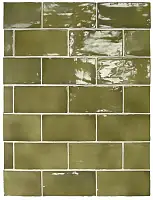 Фото Плитка Equipe 26908 Basil Green 7.5x15