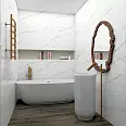 Плитка Statuario Iron Ore Glossy 30x90x1