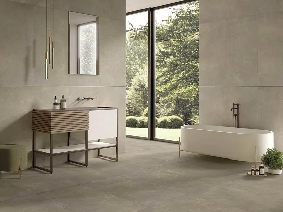 Фото Керамогранит Dado Ceramica 304281 Serica Mud Rett 60x120 Италия