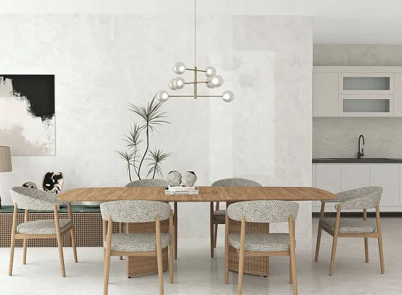 Фото Керамогранит Benadresa Cristal White Silky Rect 60x120 Испания