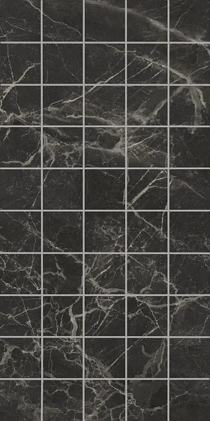 Фото Декор чипсет Коррер чёрный глянцевый обрезной 30x60x0,9 (KMD2PTG004BR) Россия