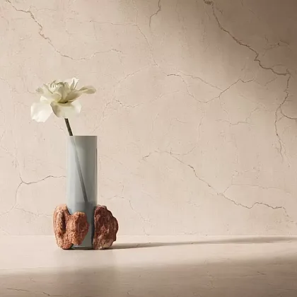 Фото Керамогранит Flaviker PF60013316 Supreme Memories Quarzite Luna Soft 3D R 120x280 Италия