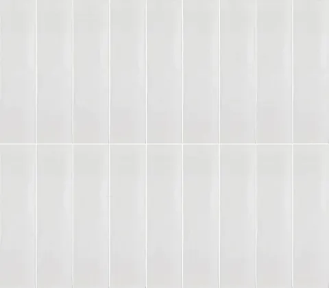 Фото Плитка Smile Tile Fabia White 7.5x30 Индия