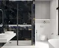Керамогранит Laparet Interstellar Black Чёрный Полированный 80Х80