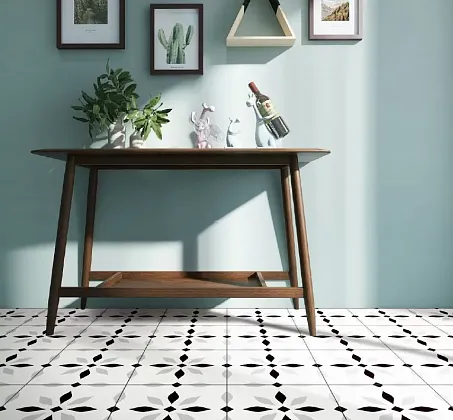 Фото керамическая плитка DeShun Ceramics Art Decor DC283 20x20 Китай