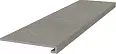 Ступень Kerama Marazzi Касабланка клееная фронтальная HP серый матовый обрезной 33x119,5x0,9 (KM6012G0171RGCF)