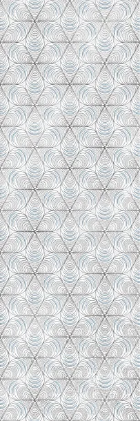 Фото Декор Ibero R0002500 Lune Decor Ice Rect 30x90 Испания