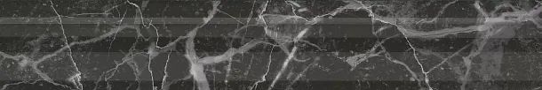Фото Бордюр Коррер чёрный глянцевый обрезной 30x5x1,9 (BLC039R) Россия