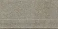 Ступень Paradyz Eremite Taupe Stopnica Prosta Struktura Mat B1a 30x60