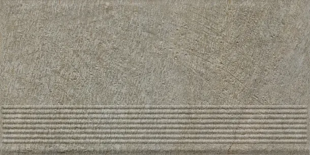 Фото Ступень Paradyz Eremite Taupe Stopnica Prosta Struktura Mat B1a 30x60 Польша