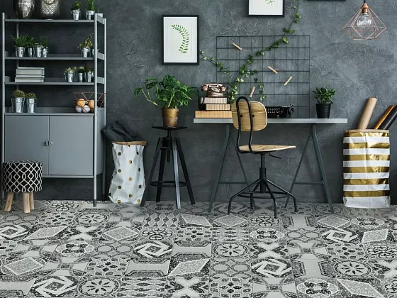 Фото керамическая плитка DeShun Ceramics Art Decor DC291 20x20 Китай