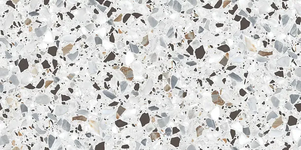 Фото Керамогранит Terrazzo White 60x120 (NTT99606M) Индия