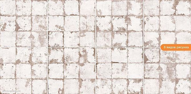 Фото Керамогранит el molino memory blanco brillo 58x58 Испания