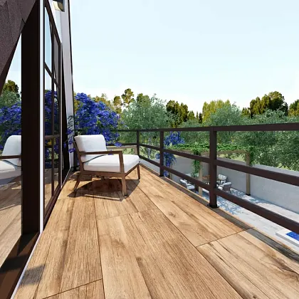 Фото Керамогранит Usak Seramik Bali Brown Matt 60x120 Турция