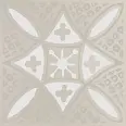 Декор Бахия 2 серый светлый глянцевый 9,8x9,8x0,7 (KMD3STA018GN)