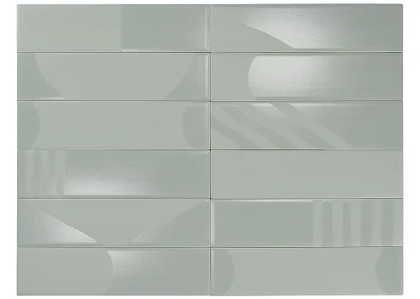 Фото Плитка Smile Tile Rivera Fog 7.5x30 Индия