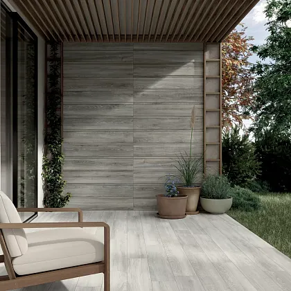Фото Керамогранит Dado Ceramica 303801 Ikon Birch Rett 20x122 Италия
