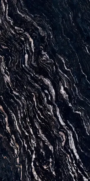 Фото Керамогранит Sensi Gems Titanium Black Ret 60X120 (PF60005655) Италия