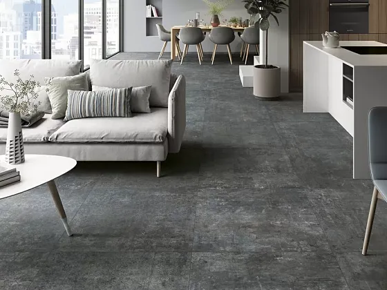 Фото Керамогранит Rondine Group J88001 GREY RET 40x80 Италия