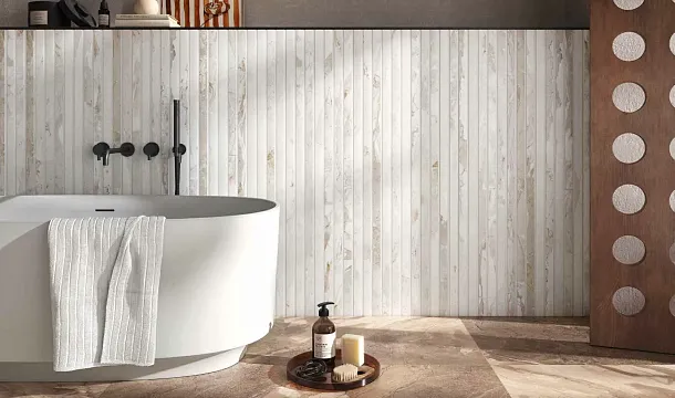 Фото Керамогранит Bottega B71414 Blend Grey Natural Ret 60x120 Италия