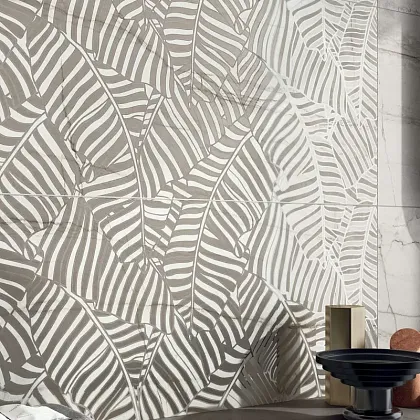 Керамогранит Nobile Grey Grafite Rett 60X120 (PF60006322) для гостиной, для кухни, для ванной, для спальни, для прихожей, на теплый пол Фото Керамогранит Nobile Grey Grafite Rett 60X120 (PF60006322) Италия