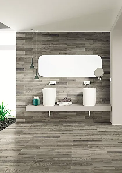 Фото Керамогранит 1058453 Alaska White 6.5x40 Италия