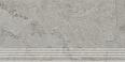 Ступень Kerama Marazzi Сплит серый матовый обрезной 30x60x0,8 (KM6060G1241R8GRF)