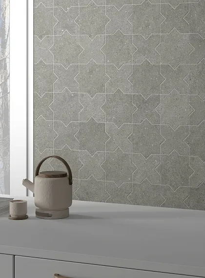 Фото Керамогранит Equipe 32730 Elda Cross White 12x12 Испания