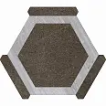 Керамогранит Monopole Oregon Grafito Gris 22x25