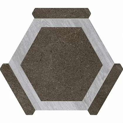 Фото Керамогранит Monopole Oregon Grafito Gris 22x25 Испания