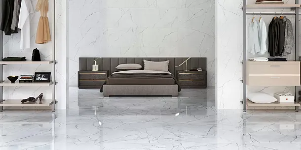Фото Керамогранит Elegance Marble White 90x90 Испания
