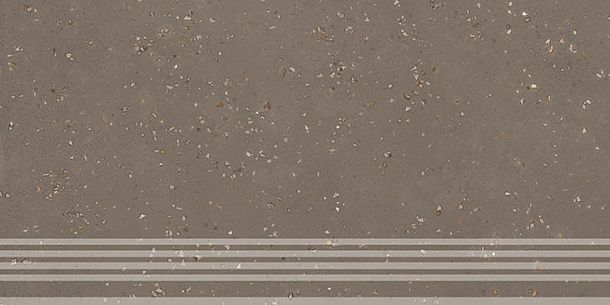 Фото Ступень Kerama Marazzi Пунтум коричневый матовый обрезной 30x60x0,8 (KM6060G1221R8GRF) Россия