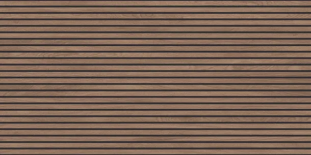 Фото Керамогранит Laparet Wood Canarium Wenge Stripes Коричневый Матовый Карвинг 60Х120 Индия