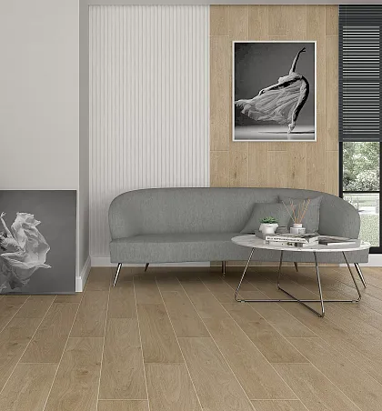 Фото Керамогранит SG517400R Club светло-коричневый 20х120x1.1 Россия