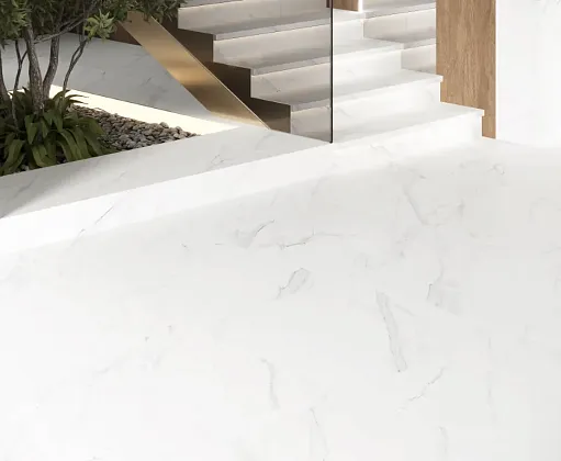 Фото Керамогранит Laparet Airy White Белый Матовый Карвинг 80Х160 Индия
