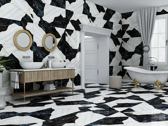 Фото Керамогранит Asia Amazonite High Gloss 60x120 Индия