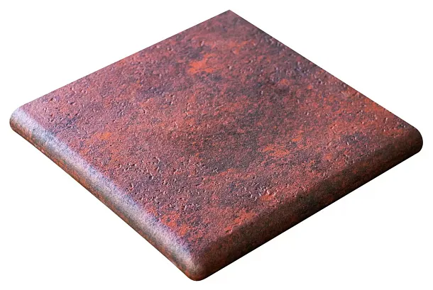 Фото Ступень Gres de Aragon Esquina Jasper Rojo 33*33 Испания