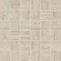 Фото Kerama Marazzi Декор Про Травертин мозаичный бежевый светлый матовый обрезной 30x30x0,9 (KMD2MSA008GR)