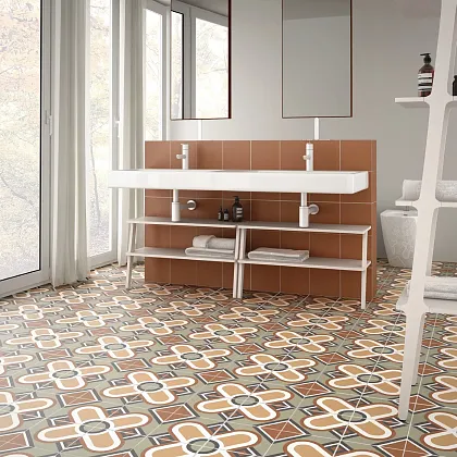 Фото Керамогранит Equipe 27689 Bauhome Domino Warm 20х20 Испания