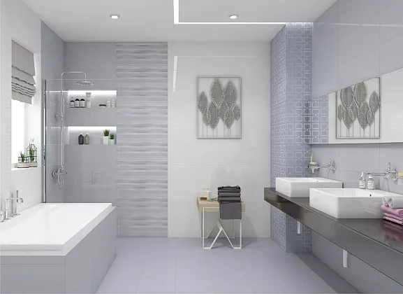 Плитка LIBERTY MENTA 42х42 для ванной Фото Плитка LIBERTY MENTA 42х42 Россия