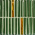 Декор Monopole Decor Melody Royal Green Gold 20x20