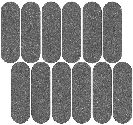 Фото Декор ID147 Джиминьяно наборный антрацит матовый 30x32 Россия