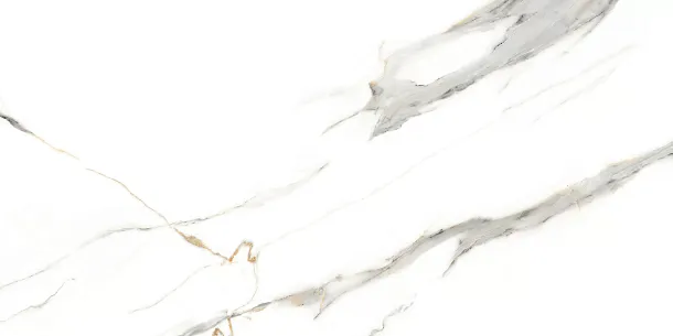 Фото Керамогранит Eternal ETMAR1219GL60120 Statuario Rock Glossy 60x120 Индия