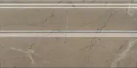 Фото Плинтус FMA032R Серенада бежевый тёмный глянцевый обрезной 30x15