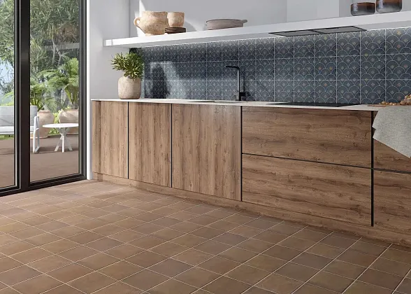 Фото Декор Mainzu Elegance Deco Brown 20x20 Испания