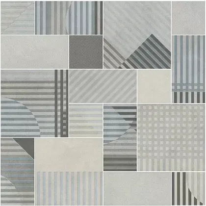 Фото Панно HGD\A571\17x\11037R Тассо микс матовый обрезной 60x60x0,9 Россия