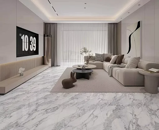 Фото Керамогранит Arabescato Pro Full Body Polished (Gold) 60x120 (BHW-0045) Китай