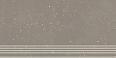 Ступень Kerama Marazzi Пунтум серый матовый обрезной 30x60x0,8 (KM6060G1211R8GRF)