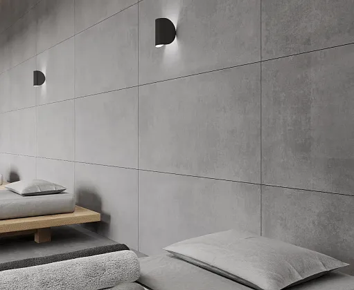 Фото Керамогранит Laparet Betonica Grey Pro Тёмно-Серый Матовый R11Soft 60Х120 Индия