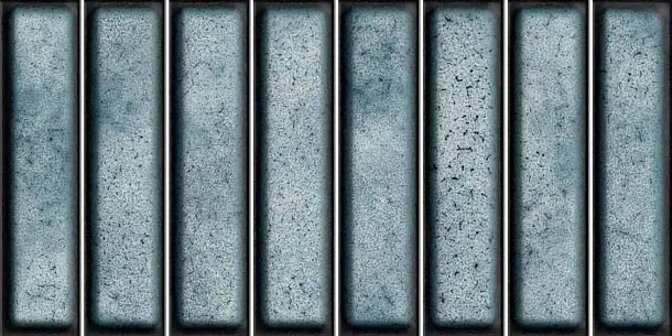 Фото керамическая плитка El Barco Domino Azul Glossy 15x30 Испания